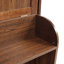 Grand lit escamotable en bois, lit escamotable mural peu encombrant, armoire murale, avec vérins à gaz, noyer-932188278