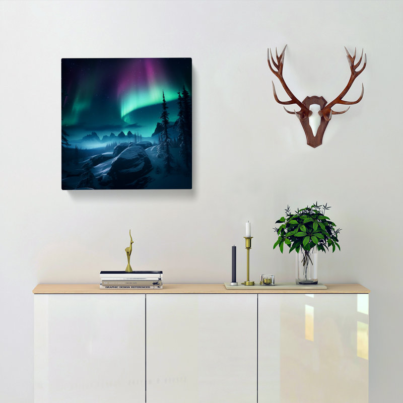 Modern Wall Art - Wrapped Canvas, 50cm H x 50cm W x 3cm D