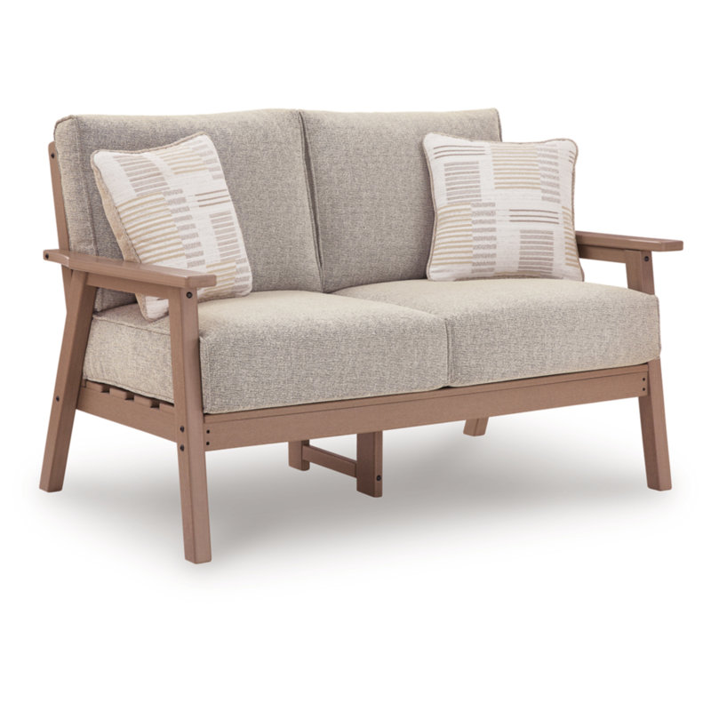 Cliffs Beach Outdoor Loveseat With Cushion