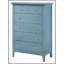 Commode Hammond G5480-CH, bleu sarcelle