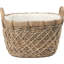 Hand Woven Laundry Hamper with Handles