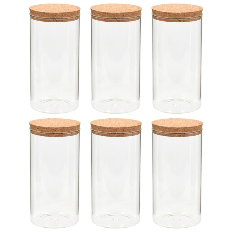 Glass Canister - Set of 6
