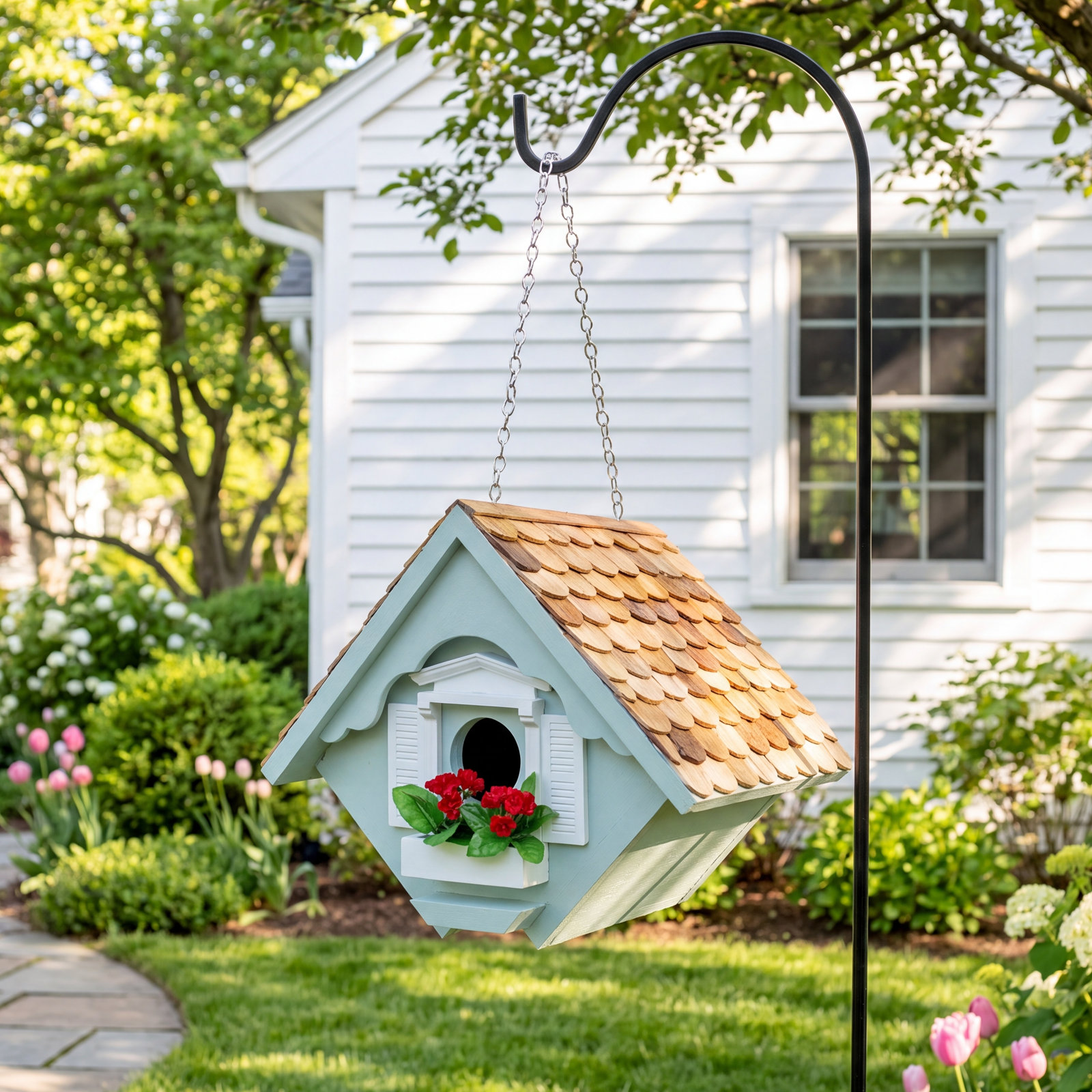 Fledgling Little Wren Birdhouse