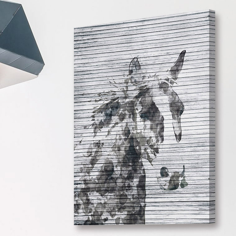 1 Piece Wrapped Canvas Painting, 91cm H x 61cm W x 3.81cm D