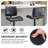 Adjustable Swivel Upholstered Bar Stools Counter Stools-1093358748-1093358746