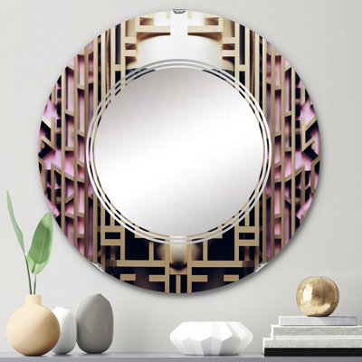 Desinata - Miroir mural moderne rond