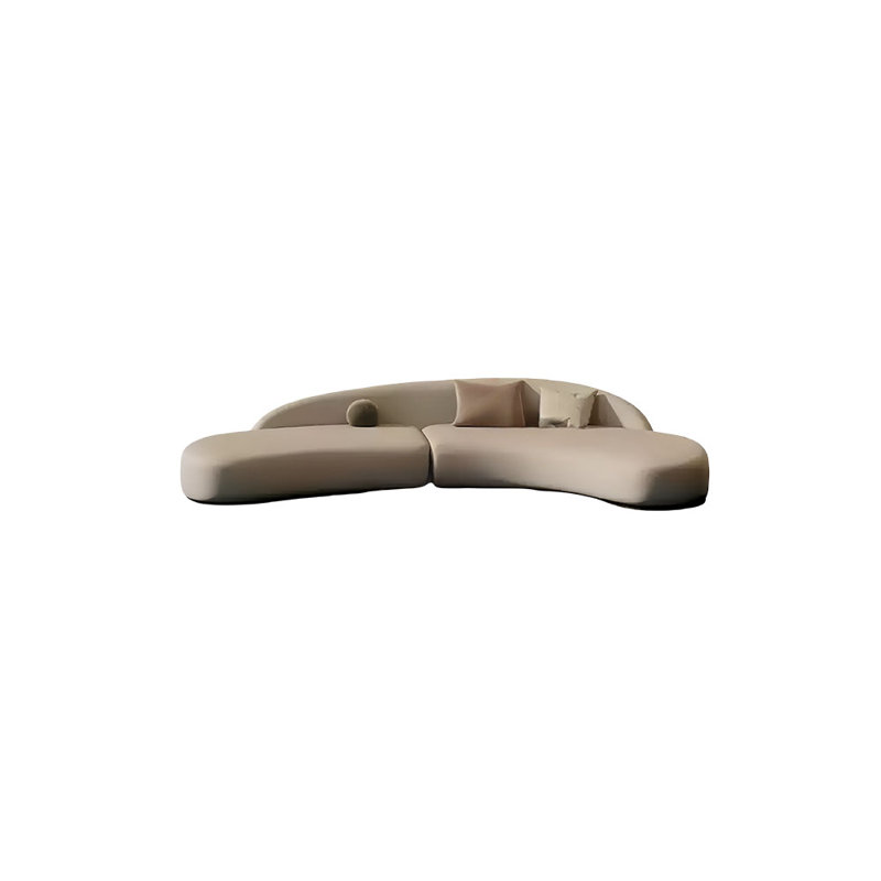 Canapé courbé, 5, H 25,59 po x l 110,24 po x P 35,43 po