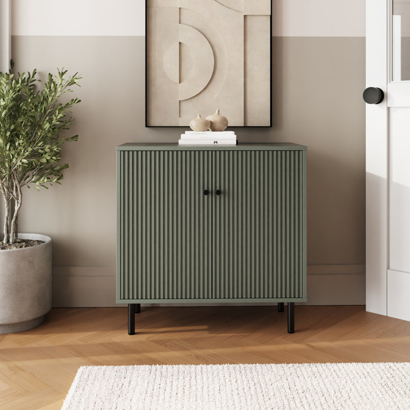 12 Pair Shoe Storage Cabinet, Green