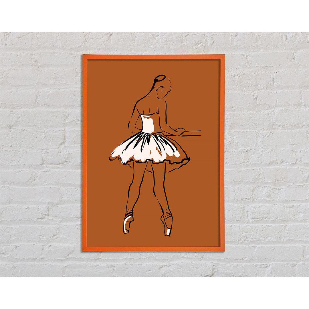 Henman Brown Ballerina 2 - Einzelner Bilderrahmen Kunstdrucke