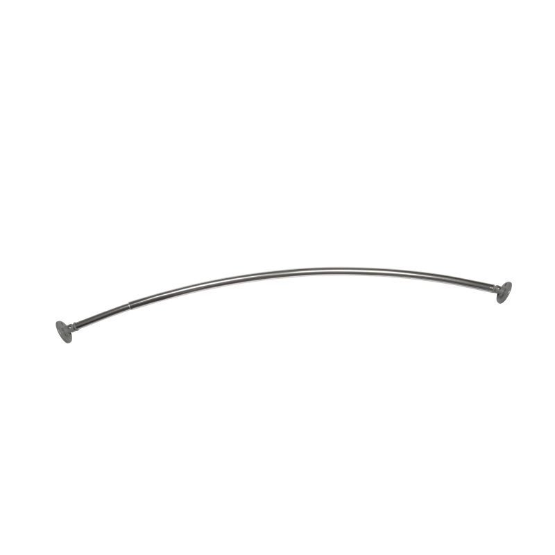 Extendable Curved Shower Curtain Rail 115-183cm