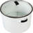 Granite Ware Ceramic Over Steel Canner 21 qt White