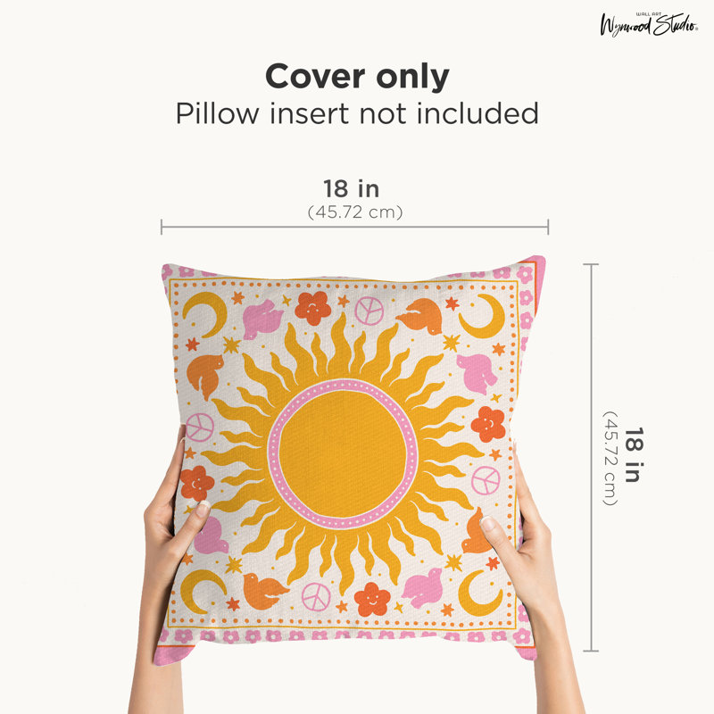 Housse de coussin en polyester