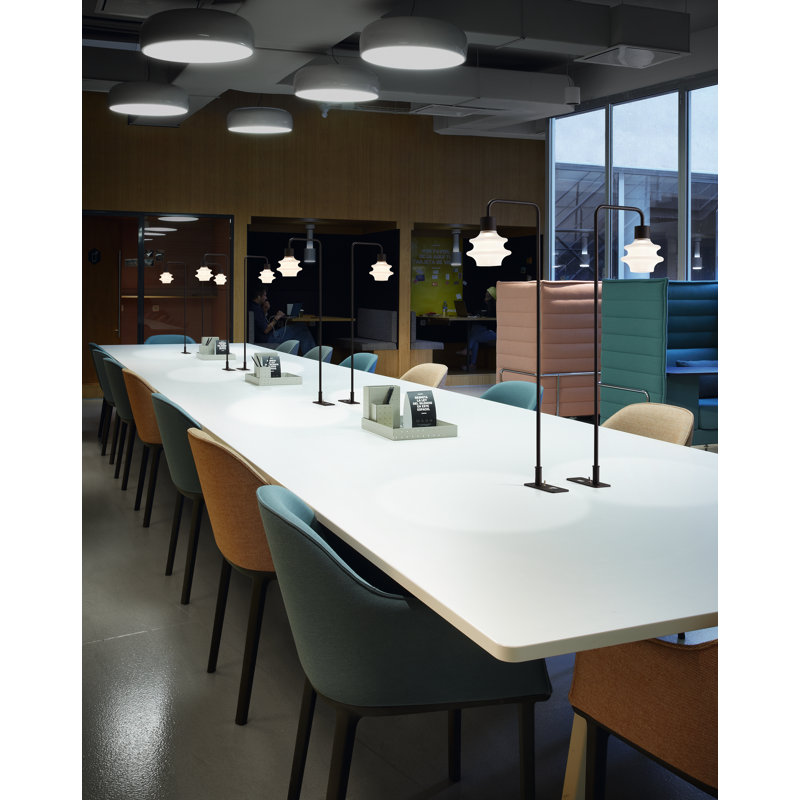 Lampe de bureau 28 po Drop, Givré