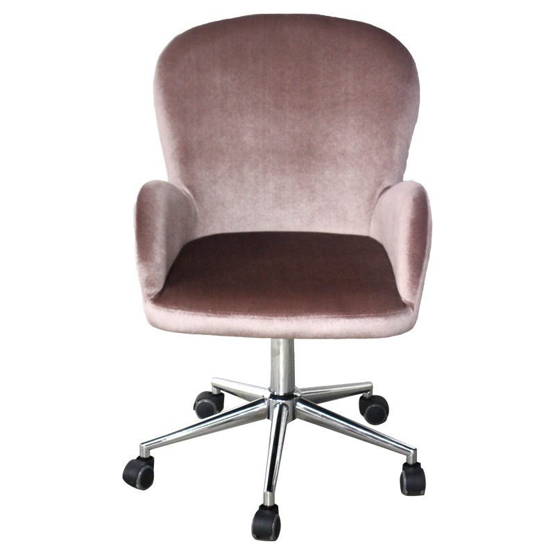 Fauteuil de maquillage à plis d'appoint Fiona, Rose