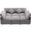 Upholstered 61.72 " Fabric Sectional