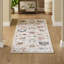 Tapis beige lavable à la machine avec technologie AirFlo EVERWASH Haven-126586817-126586819