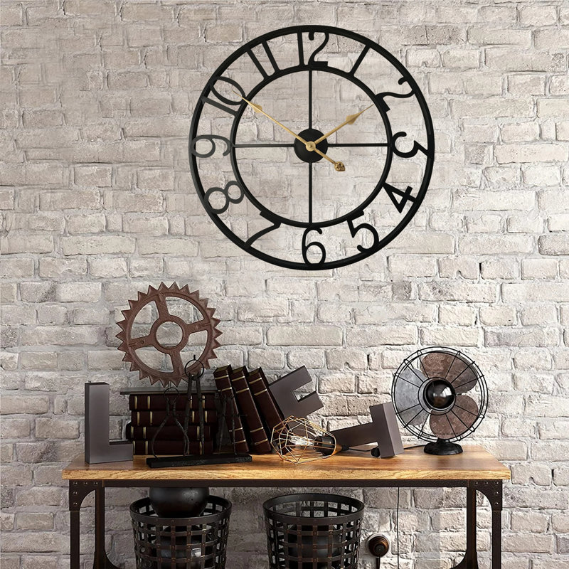Metal Wall Clock