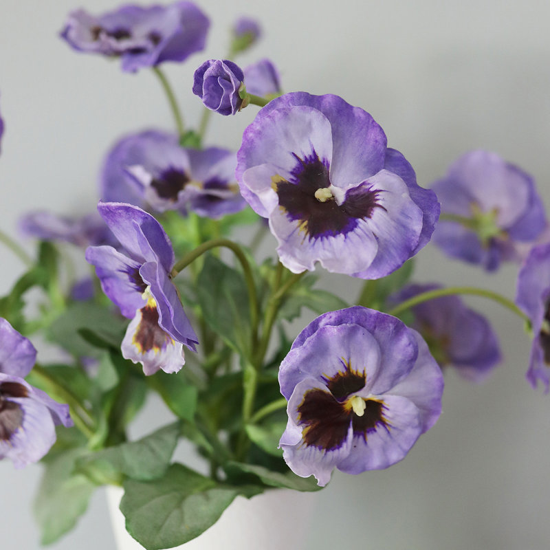 Lavande mauve en soie 21 po, Mauve