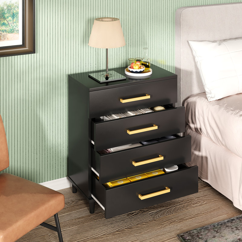 Commode 4 tiroirs 23,63 po Indee