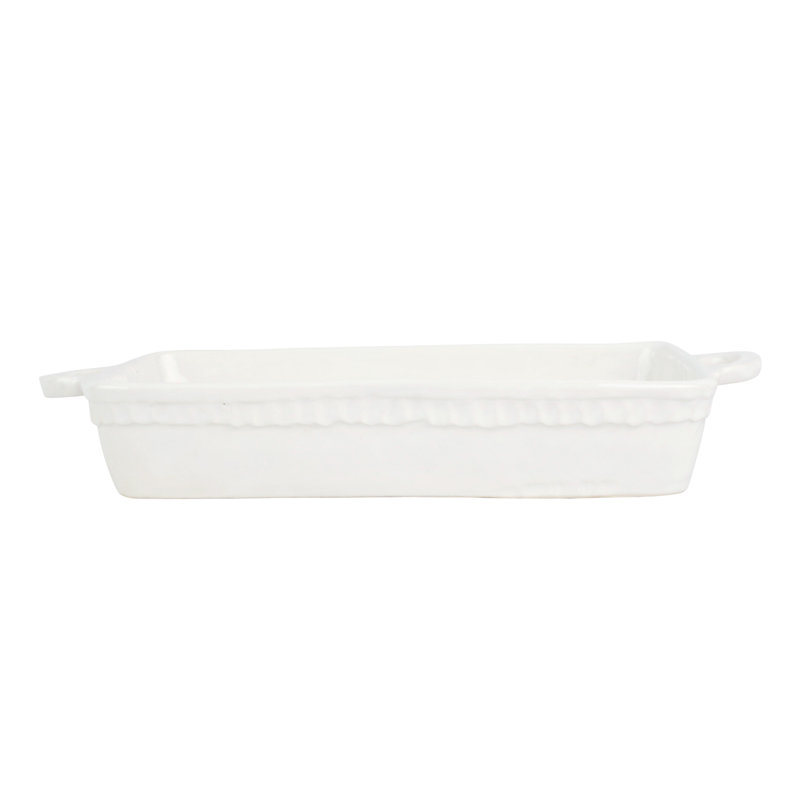 Pietra Serena Rectangle Italian Stoneware Baker