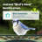 Birdfy 2 Smart Bird Feeder with Camera, Dual-Angle Views, 3 Lenses, AI Identifies 6000+ Birds, Wireless, Solar-Powered, Motion Detection, Gift Present