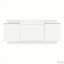 Led Coffee Table with High-Gloss Finish and Glass Tabletop-114365006