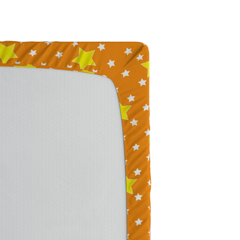 Microfiber Polka Dots Fitted Sheet, Queen Fitted Sheet