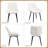 Faux Leather Upholstered Metal Dining Chair-1126935825