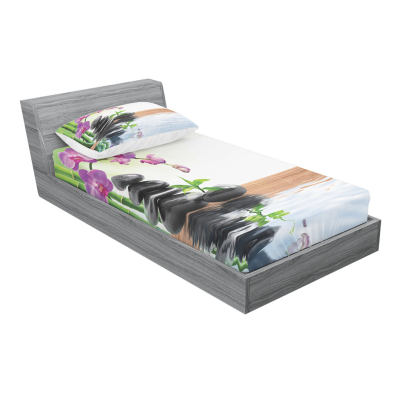 Microfiber Sheet Set, Twin XL Sheet Set with Fitted Sheet