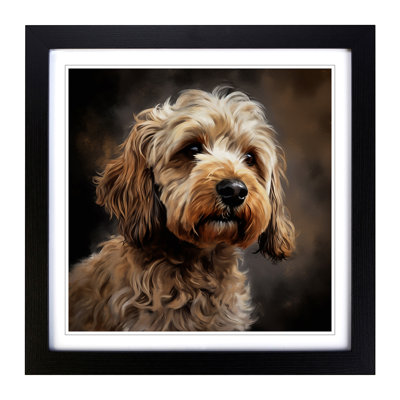 Cockapoo Realism - Framed Print