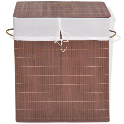 Bay Isle Home Bamboo Laundry Bin