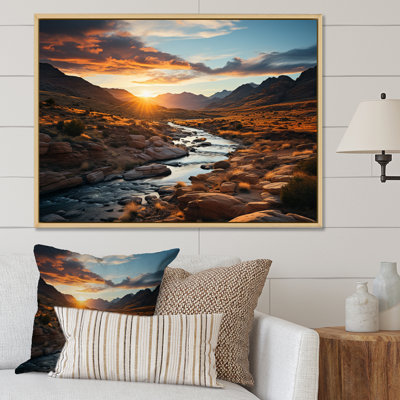 " Nevada River Landscape I "