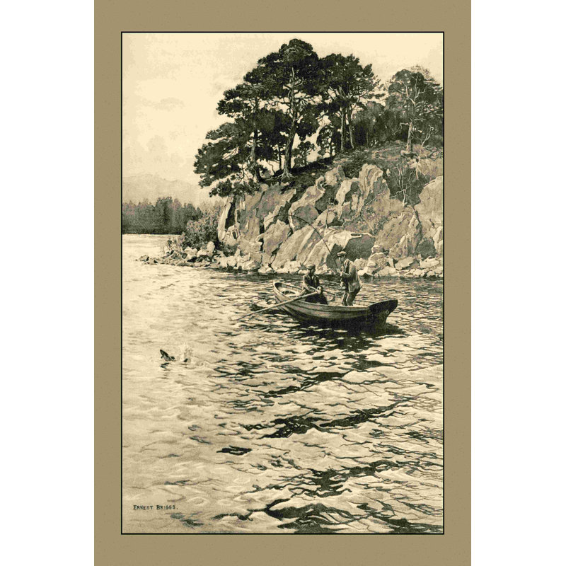 Sur la rivière I, H 18 po x l 12 po