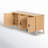 Kaplan Wood 3-Door Sideboard-1913822142