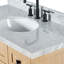 ARIEL Monroe 54 Single Sink Bathroom Vanity with Carrara Quartz Top-559027419-569601535-600647834