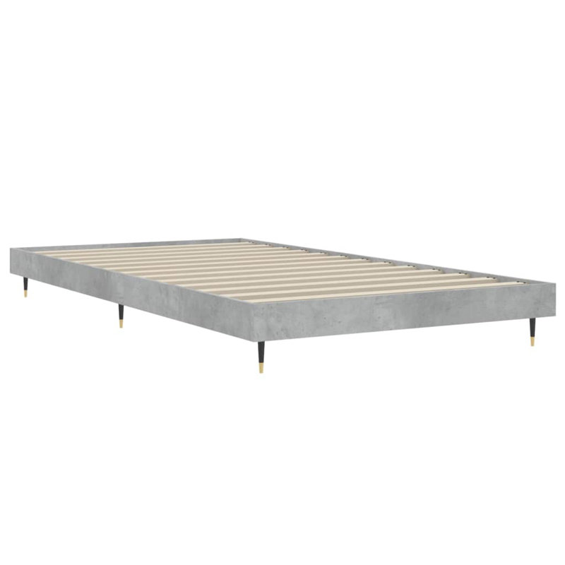 Lonald Bed, Concrete Grey