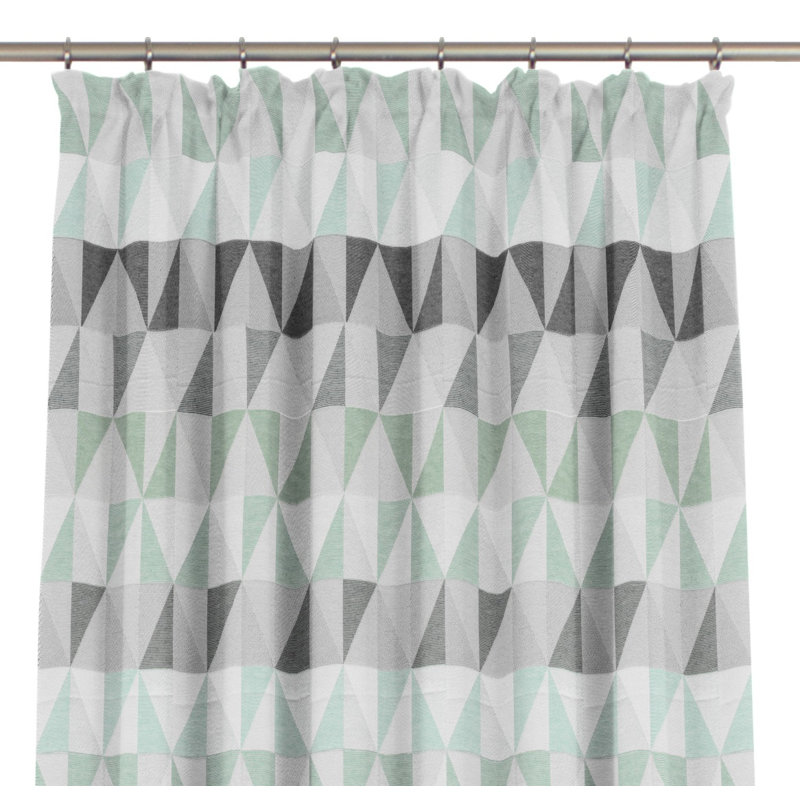 Berlare Panel, Mint, 132cm Width x 295cm Drop