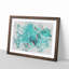 Sunlight upon the Dolphins - Picture Frame Graphic Art Print-56877246-56877244
