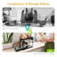  2-tier kitchen multi-functional storage shelves for 2 pcs, single layer pull-out 15.6"x8.6"x13.2"