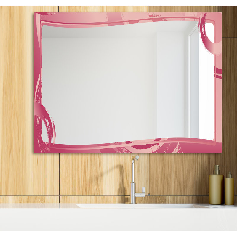 Miroir de salle de bain Glam, H 29,5 po x l 39,4 po