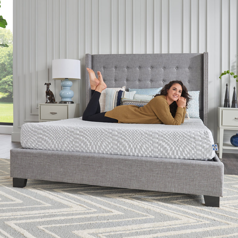 Sealy Cool 8" Firm Memory Foam Mattress, Twin