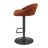 Felomina Fabric Gaslift Swivel Bar Stool-708288871