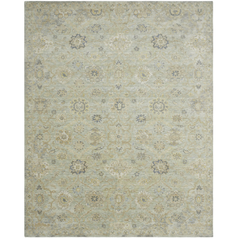 Wool Area Rug, Rectangle 3'6" x 5'6"