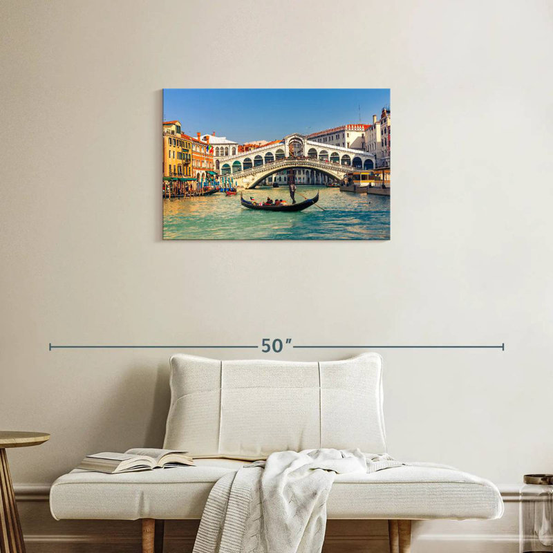 Télécabine Vanna près du pont du Rialto, H 20 po x l 30 po