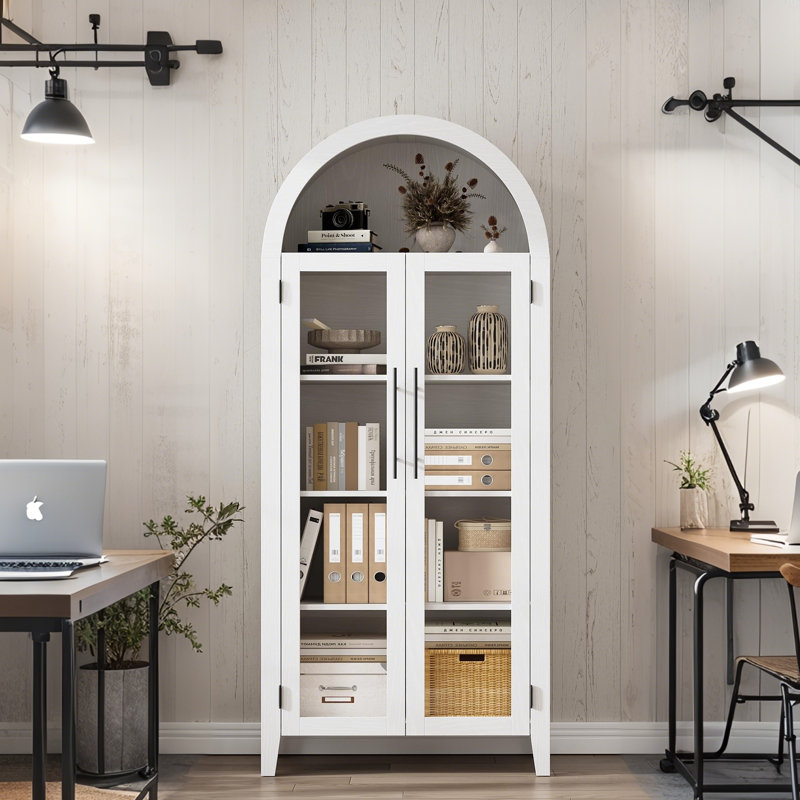 160.5cm H x 80cm W Standard Bookcase, White