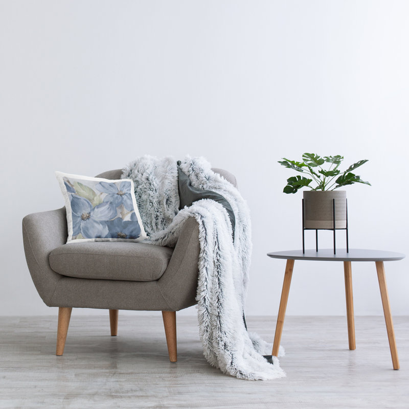 Floral Throw Pillow