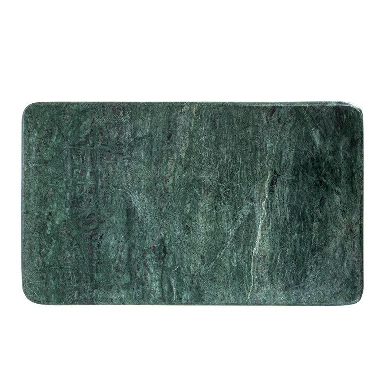Green Rectangular Marble Cutting Board