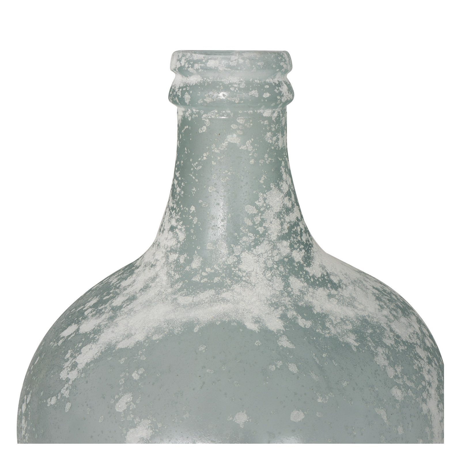 Handmade Iron Decorative Bottle, 16.5" H x 10.5" W x 10.5" D