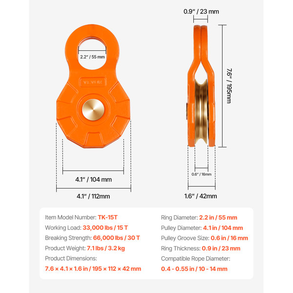 Dimensions du produit