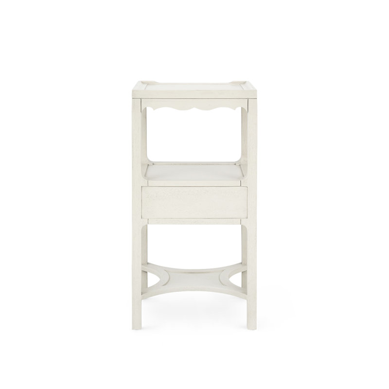 Sara 1-Drawer End Table, Sailcloth Sheen